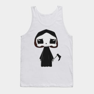 Cartoon Grim Reaper Tank Top